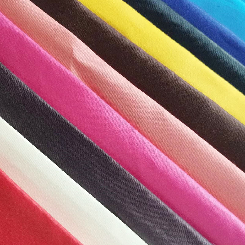 TMIE-08-1-2 85GSM 125 cm Komfortabel beklædningsskjorte og smidigt forstof 100 % polyester Forskellige farver tilgængelige Farvet poleret polyester poplin stof