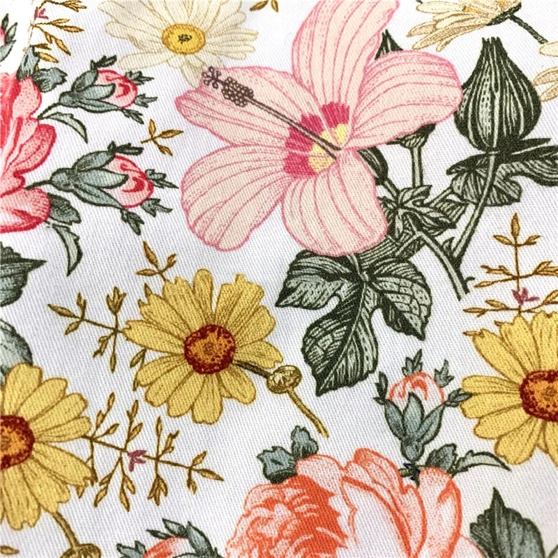TMIE-08-3-3 120GSM Customized Print Twill Polyester Poplin stof
