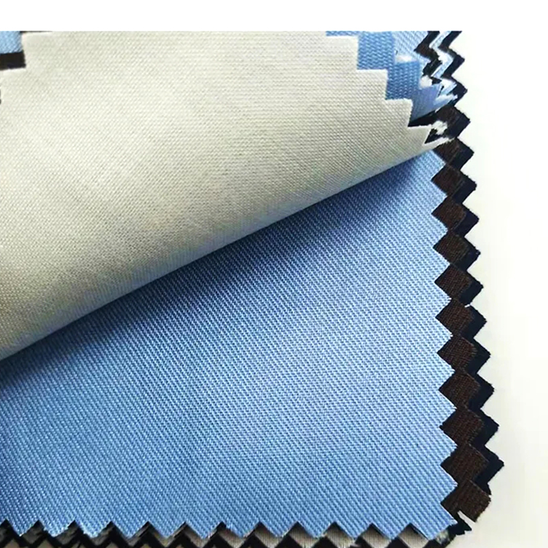 TMIE-08-4-2 Mellemvægt 115GSM farvede farver polyester poplin twill stof