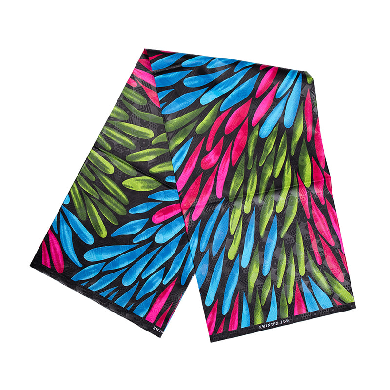 TMIE-06-2 Smal bredde stof med høj densitet 85gsm 90gsm 100gsm 105gsm 110gsm Polyester Print præget voksstof